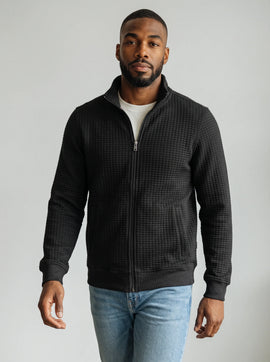 Buy black 7 Downie Brixton Full Zip