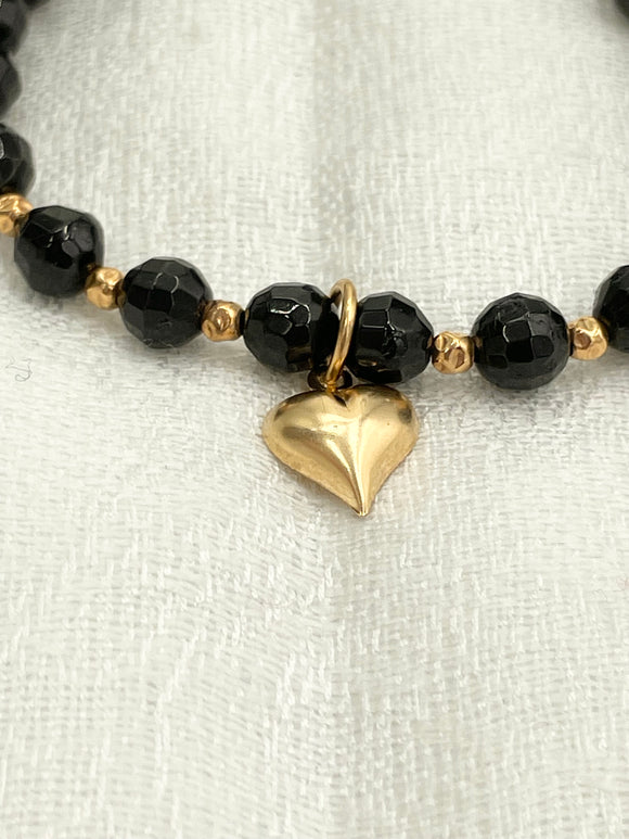 Joanna Bisley Black Swarovski Bracelet