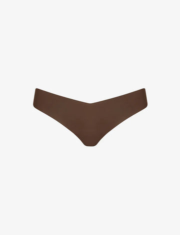 Buy mocha Commando Classic Microfiber Thong