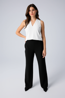 Iris Setlakwe Straight Leg Pull up Pant Boxer Waist Band-5