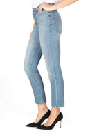 Fidelity CHER High Rise Slim Straight Crop-6