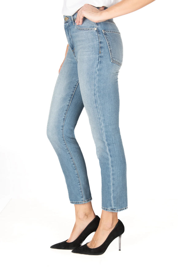 Fidelity CHER High Rise Slim Straight Crop