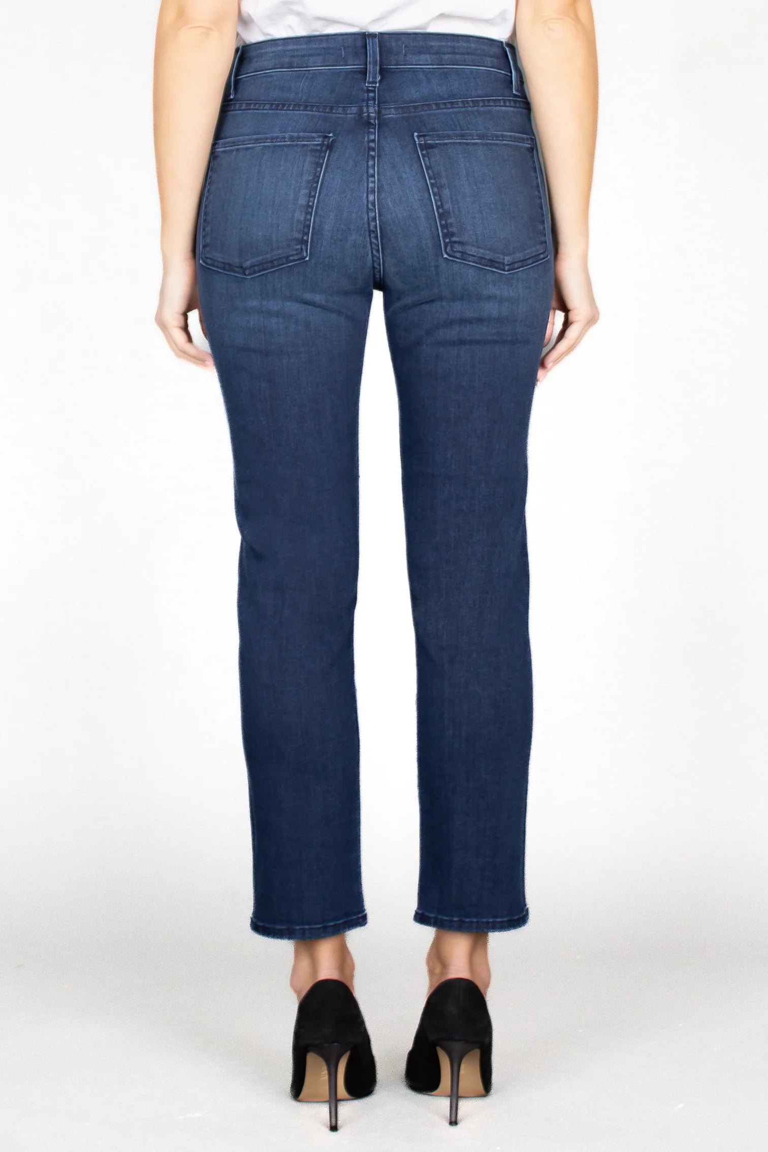 Fidelity CHER High Rise Slim Straight Crop