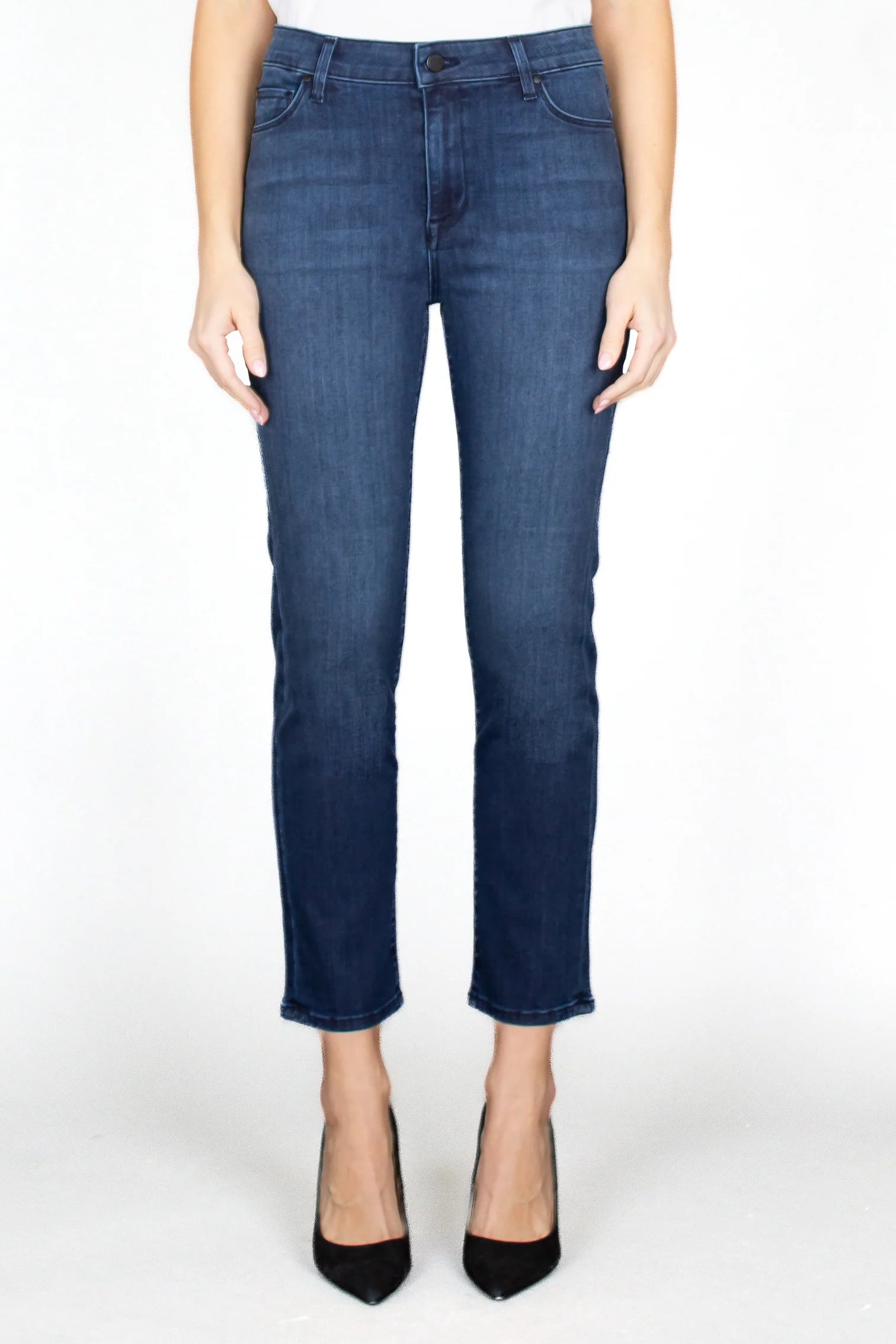 Fidelity CHER High Rise Slim Straight Crop