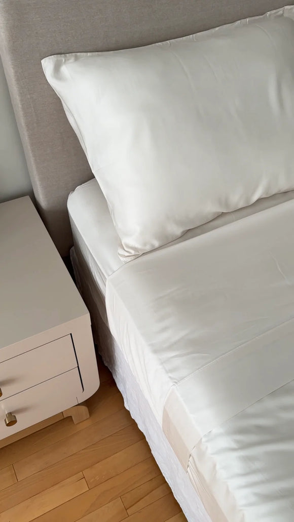 Terrera 3-Piece Solid Bamboo Duvet Cover Set