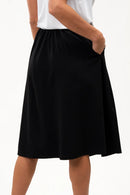 Terrera Eden Pleated Midi Skirt-3