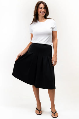 Terrera Eden Pleated Midi Skirt