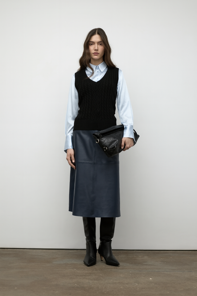 Iris Setlakwe Cable Sleeveless Knit Top