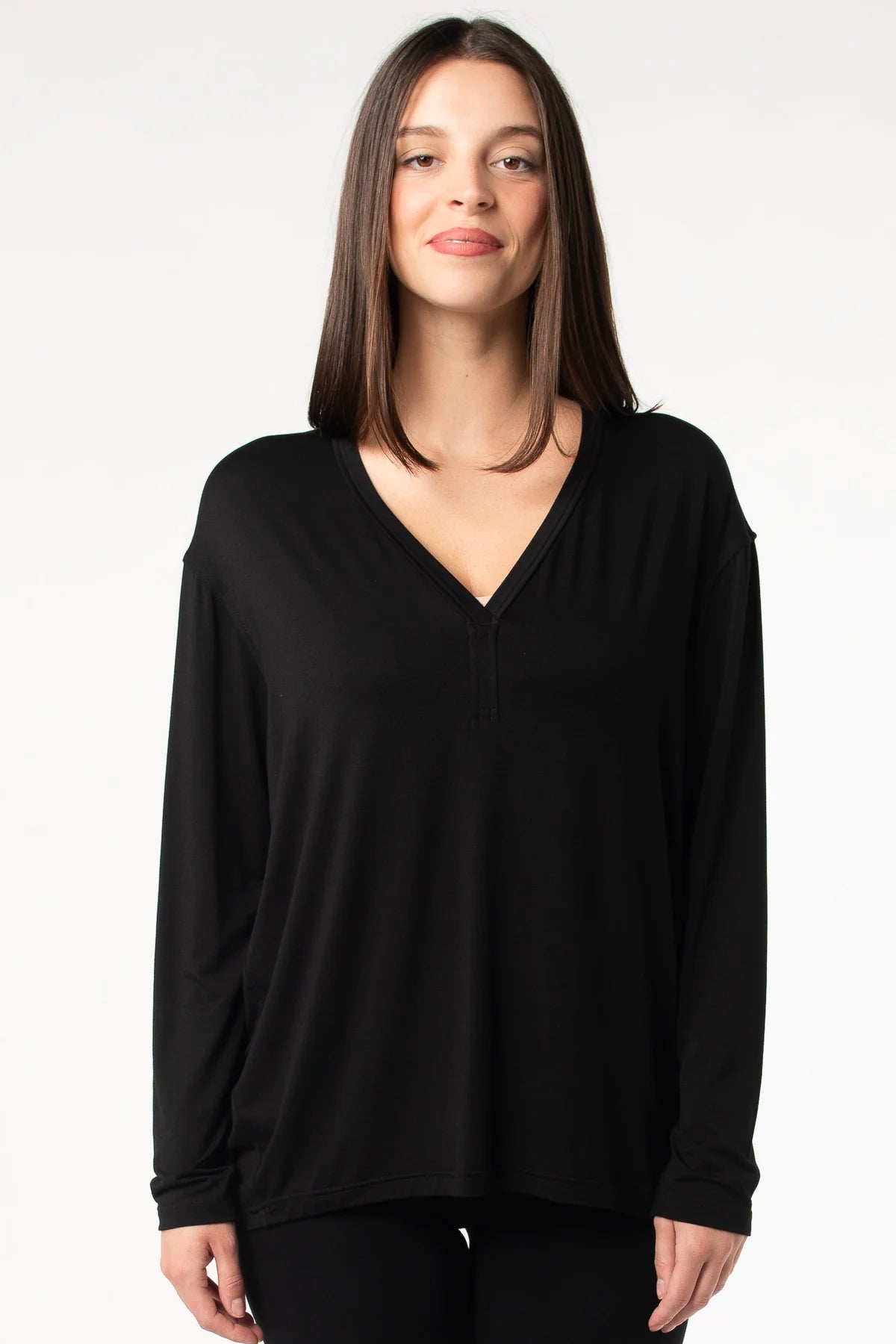 Buy black Terrera Mila Cocoon Top