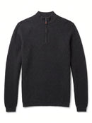 7 Downie Dolomite Waffle Knit Sweater-4