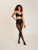 Commando Chic Dot Sheer Tights-3