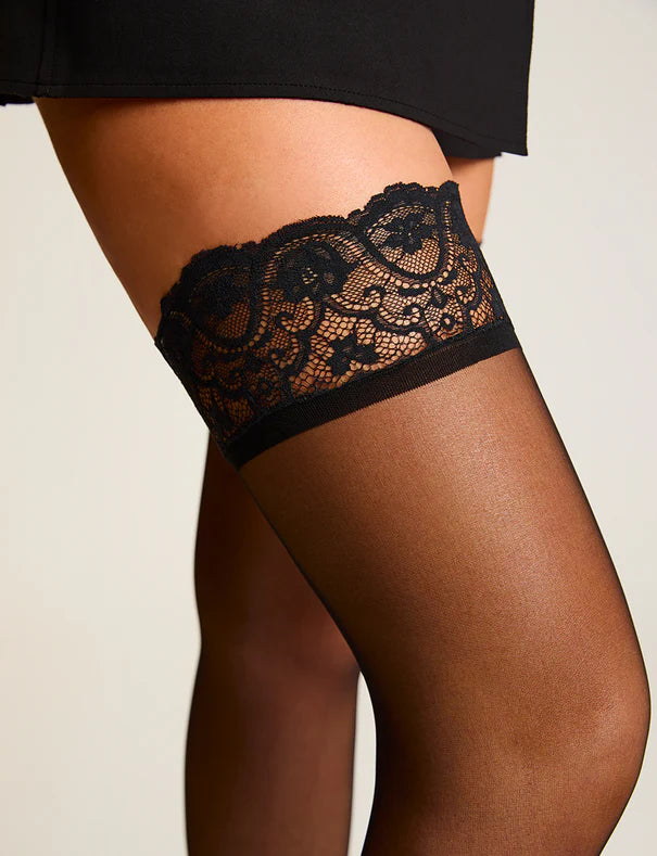 Commando Up all Night Sexy Sheers Thigh High - 0