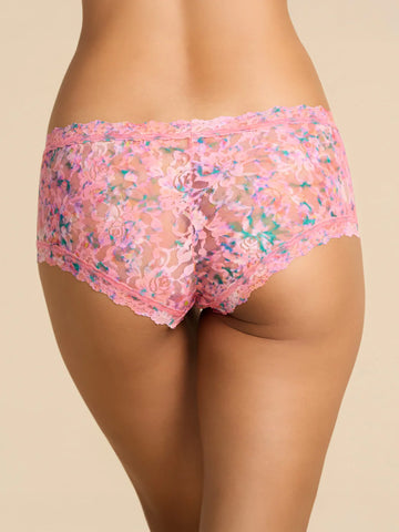 Hanky Panky Blushing Blooms Boyshort - 0