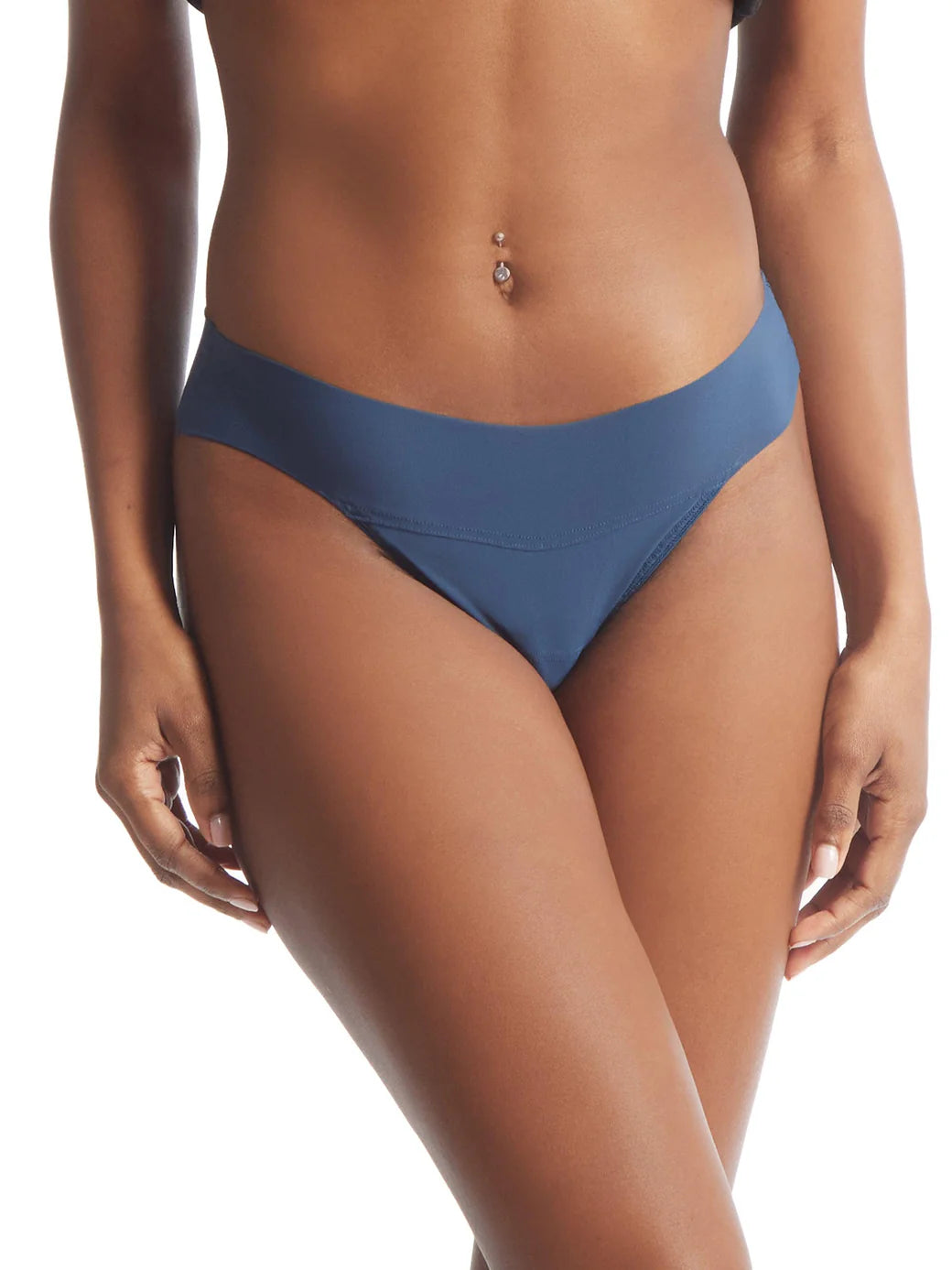 Hanky Panky Stretch Microfibre BreatheSoft  Natural Rise Thong