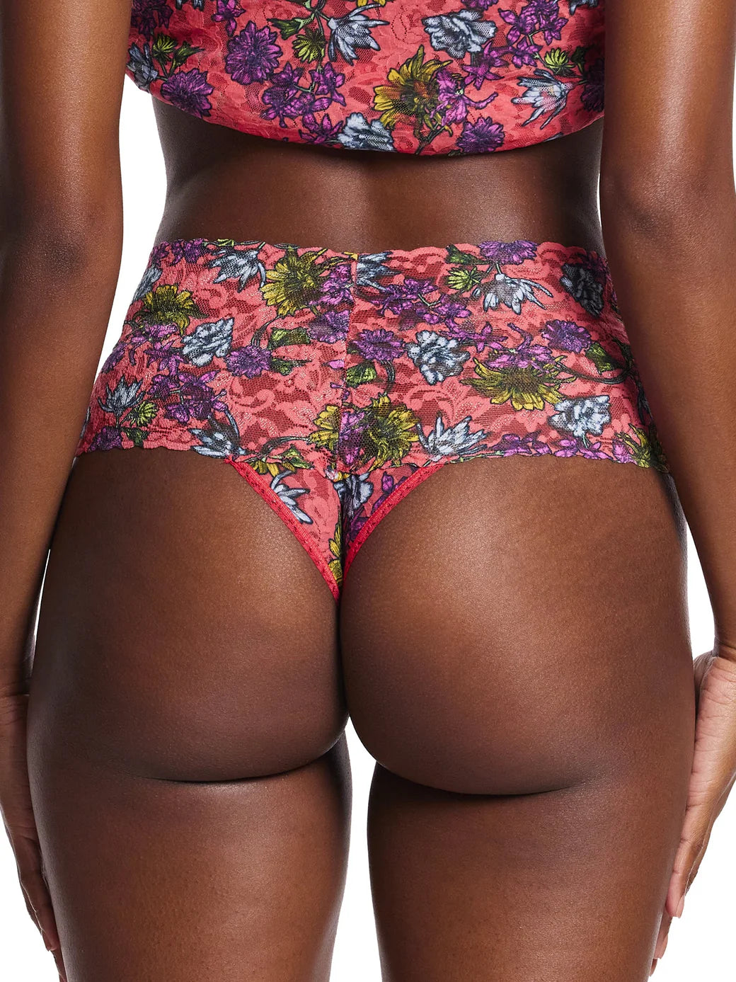 Hanky Panky Wonderland Blooms Retro Thong