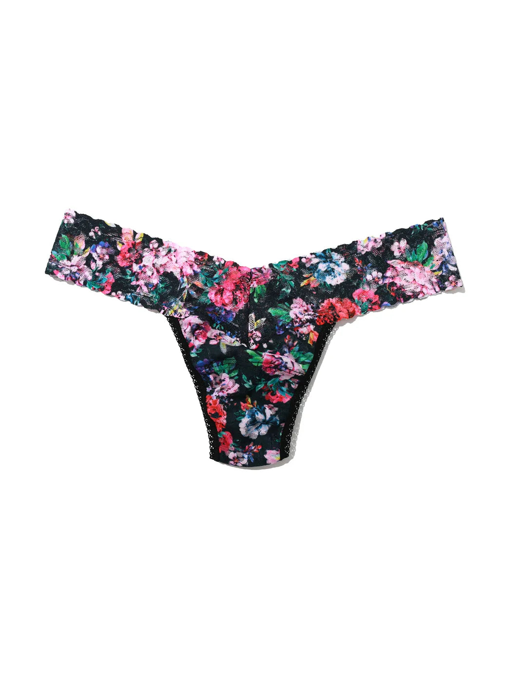 Hanky Panky Dark Peonies Thong