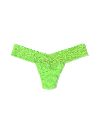 Buy lush-green Hanky Panky Signature Lace Low Rise Thong - Packaged 4911p