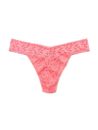 Buy guava Hanky Panky Signature Lace Original Rise Thong-Packaged 4811p