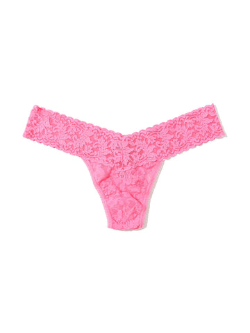 Buy amused Hanky Panky Signature Lace Low Rise Thong - Packaged 4911p
