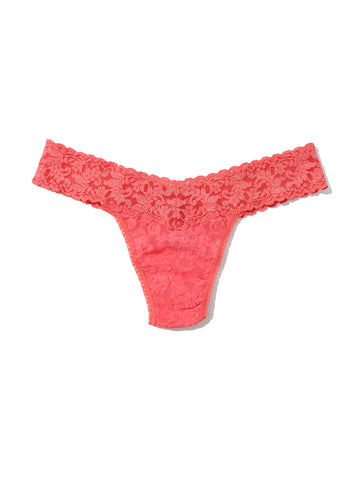 Buy courageous-coral Hanky Panky Signature Lace Low Rise Thong - Packaged 4911p