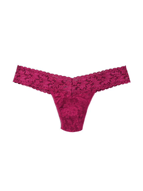 Hanky Panky Signature Lace Low Rise Thong - Packaged 4911p
