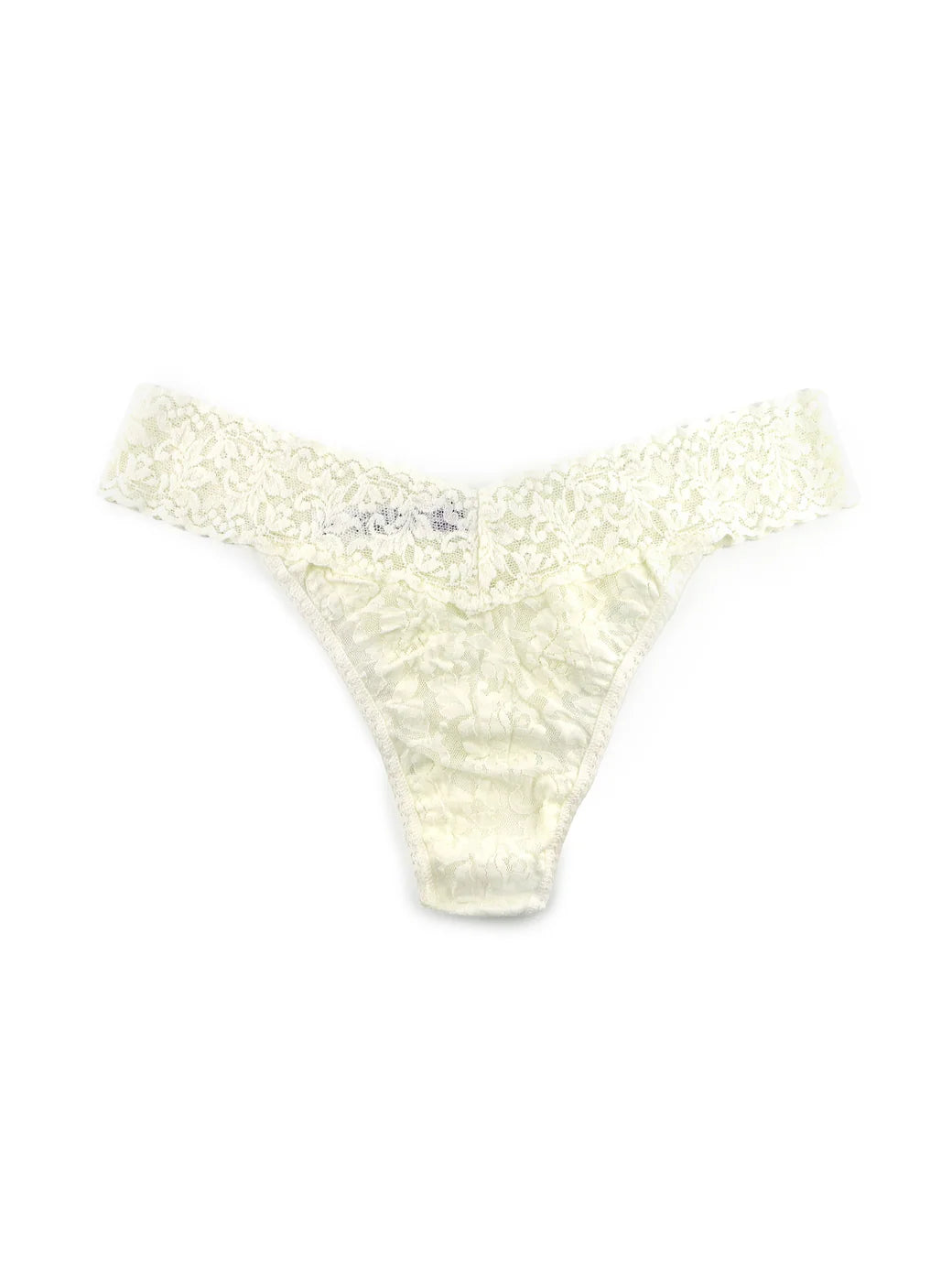 Buy marshmellow Hanky Panky Signature Lace Original Rise Thong-Packaged 4811p