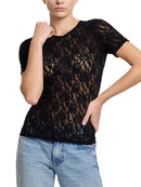 Hanky Panky Signature Lace Short Sleeve Top-6
