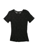Hanky Panky Signature Lace Short Sleeve Top-8