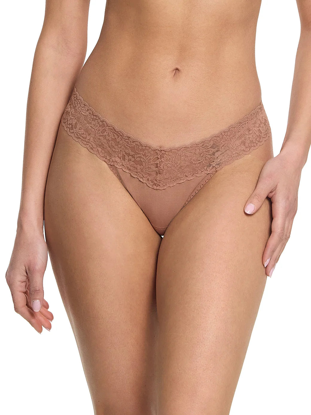 Hanky Panky Supima Cotton  Low Rise Thong - 0