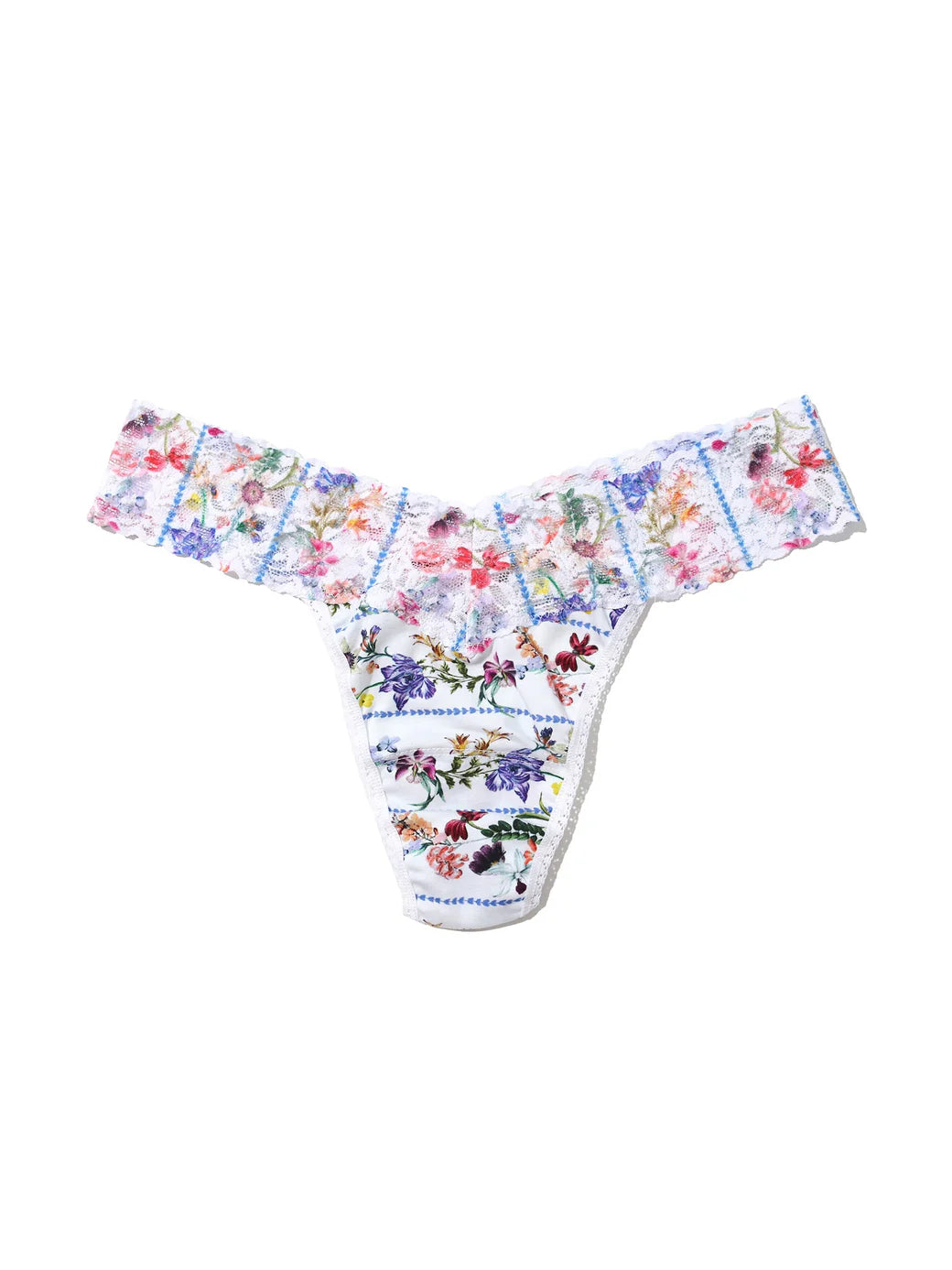 Hanky Panky Supima Cotton Flower Crown Thong