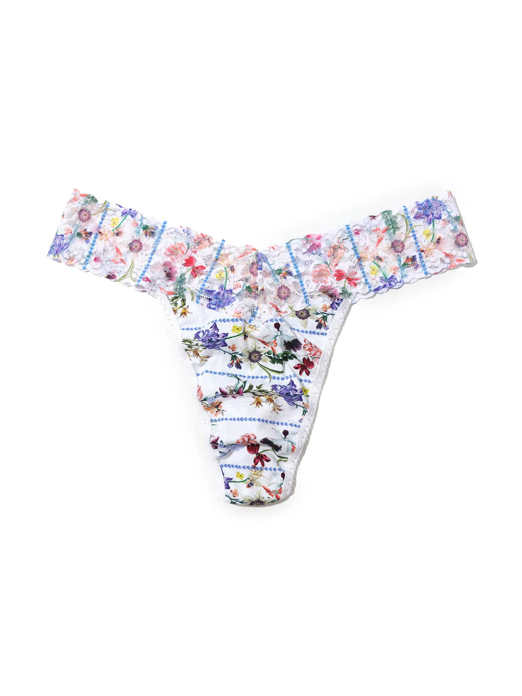 Hanky Panky Supima Cotton Flower Crown Thong