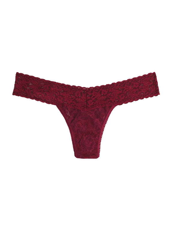 Hanky Panky Signature Lace Low Rise Thong - Packaged 4911p