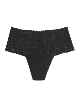 Hanky Panky Supima Cotton Retro Thong - 0