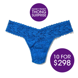 10 Hanky Panky Thong Surprise - ONLINE EXCLUSIVE