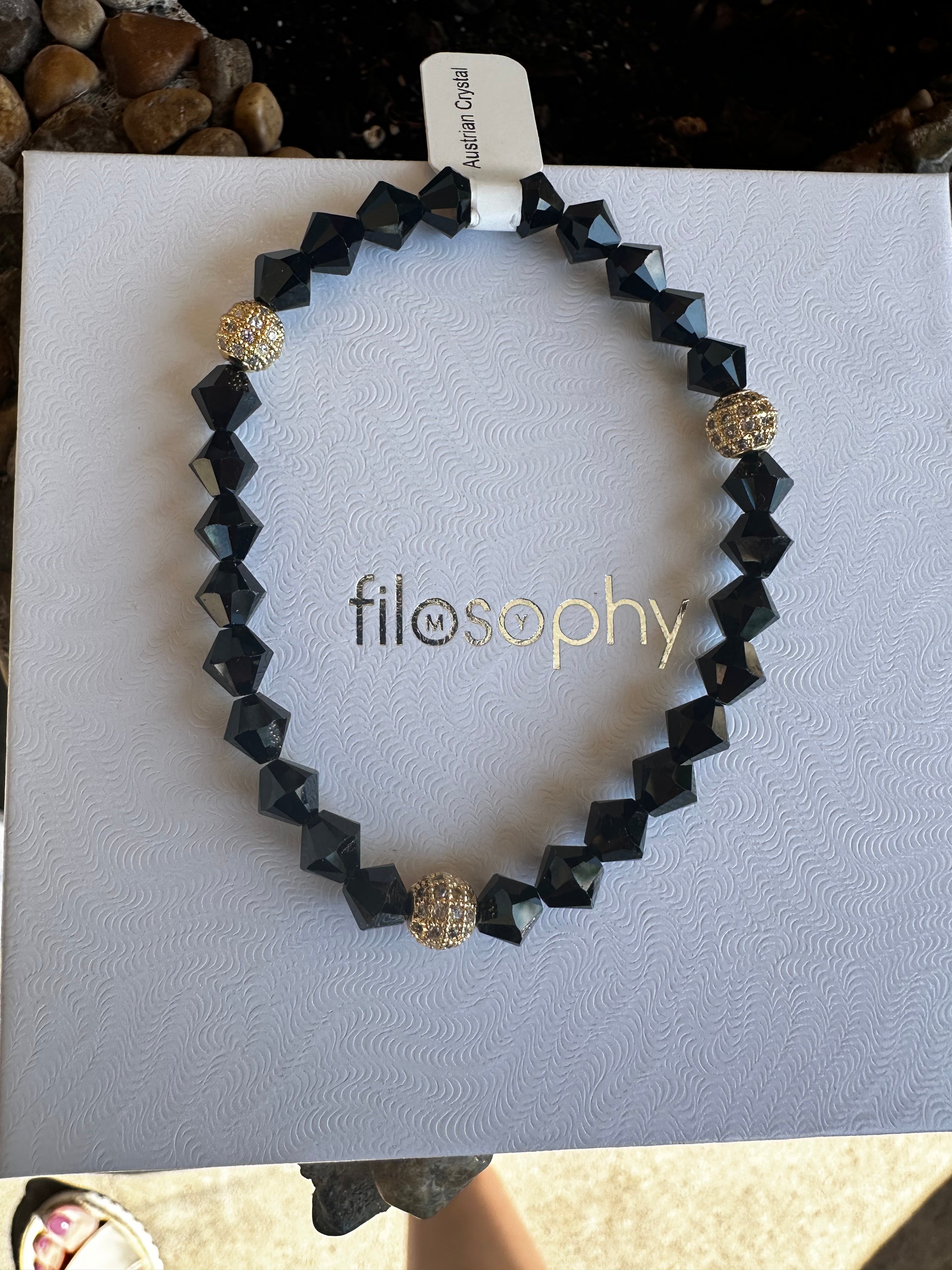 Joanna Bisley Swarovski Crystal Bicone Bracelet - 0