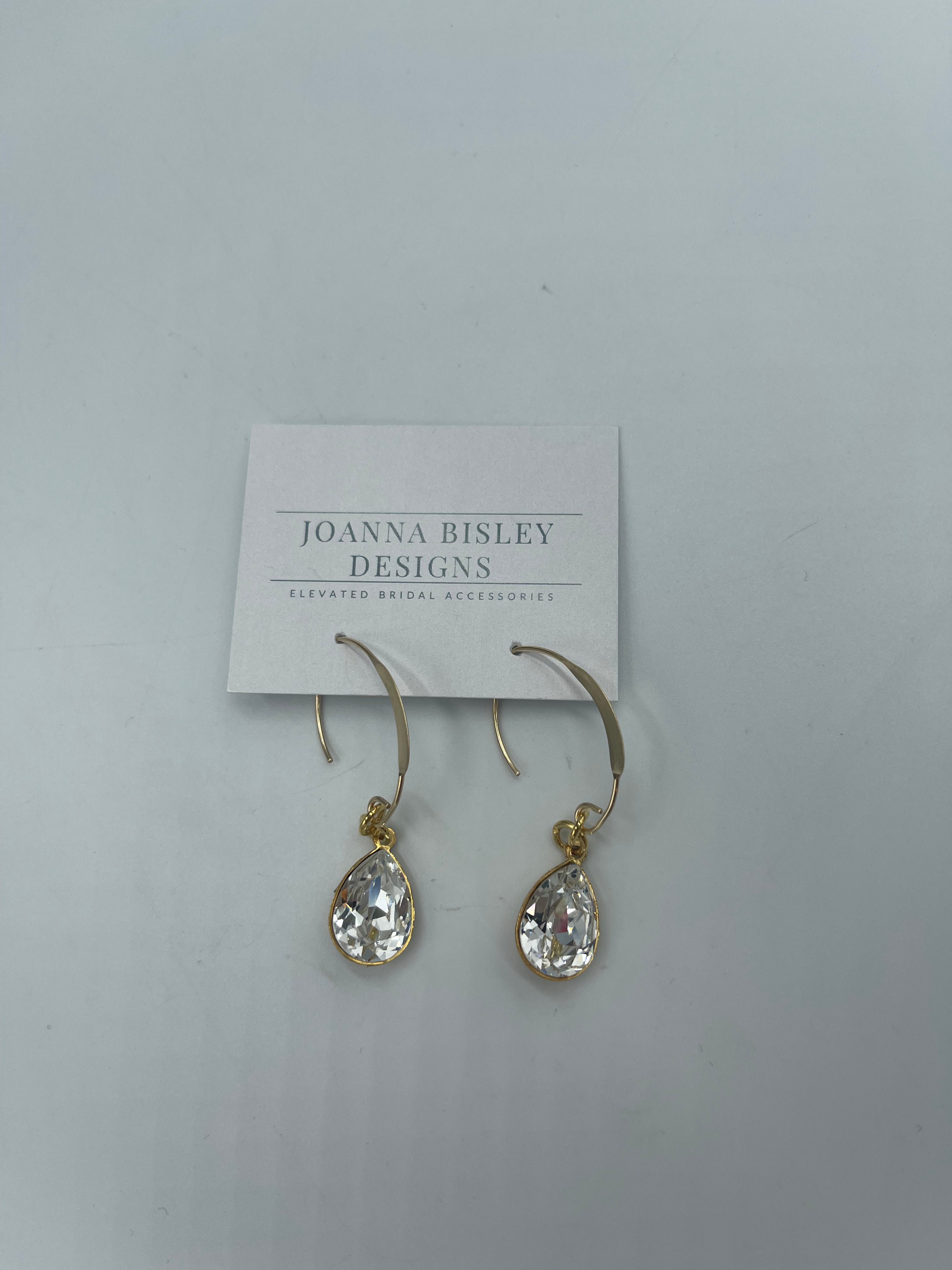 Joanna Bisley Trish Swarovski Crystal Drop Earrings