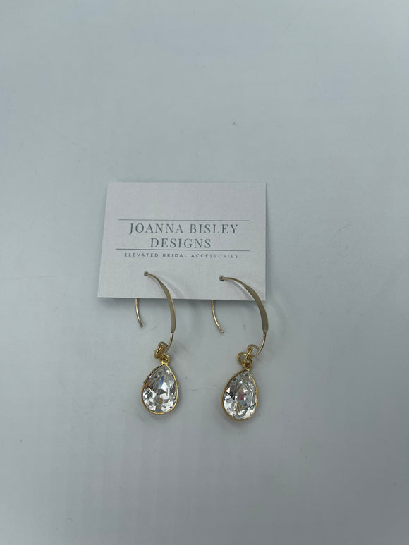Joanna Bisley Trish Swarovski Crystal Drop Earrings