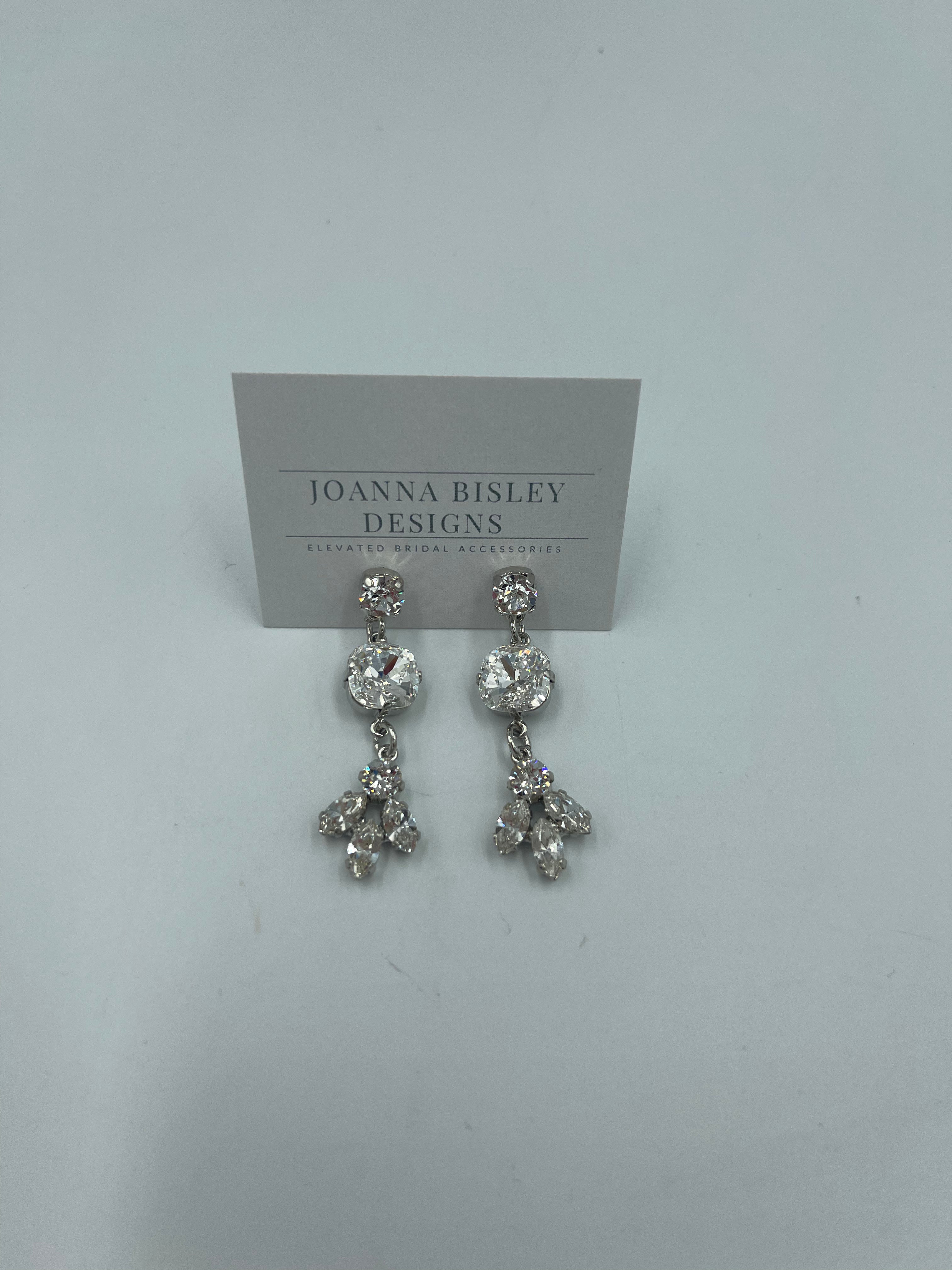 Joanna Bisley Mika Swarovski Crystal Earrings