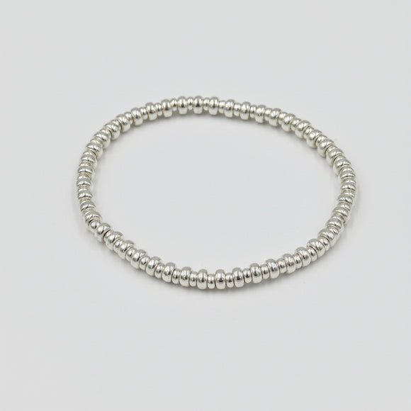 Joanna Bisley Silver Disk Bracelet