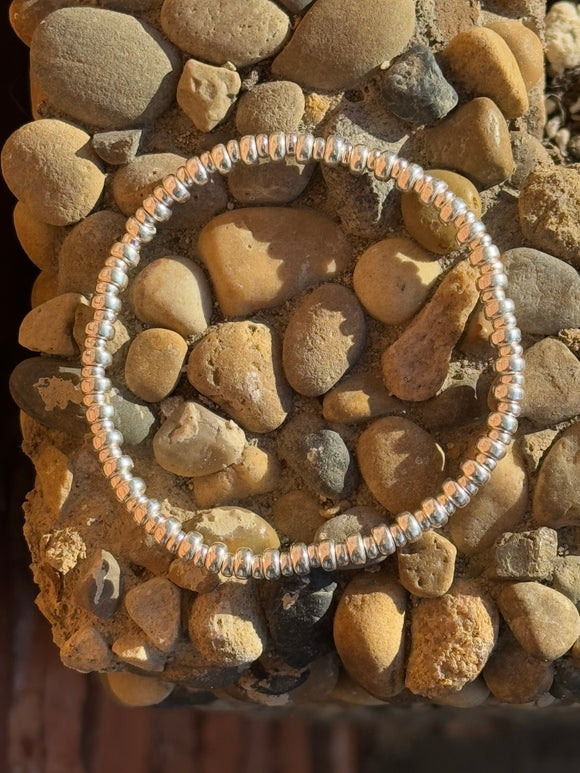 Joanna Bisley Silver Disk Bracelet