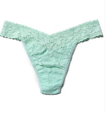 Buy pistachio Hanky Panky Signature Lace Original Rise Thong-Packaged 4811p