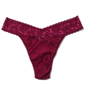 Buy sugar-plum Hanky Panky Signature Lace Original Rise Thong-Packaged 4811p