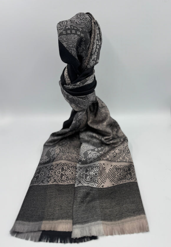 🧣Paisley Jacquard Pashmina