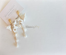 Joanna Bisley MEG Clay Florals 14 Kt Goldfill Swarovski Crystal - 0