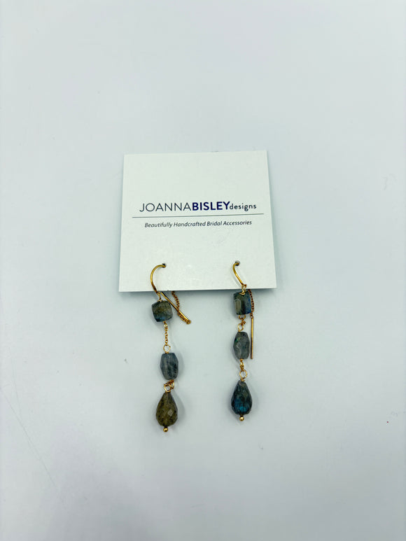 Joanna Bisley Labradorite Mixed Shape Earthreader Earrings