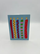 Birthday Card. Candles-1