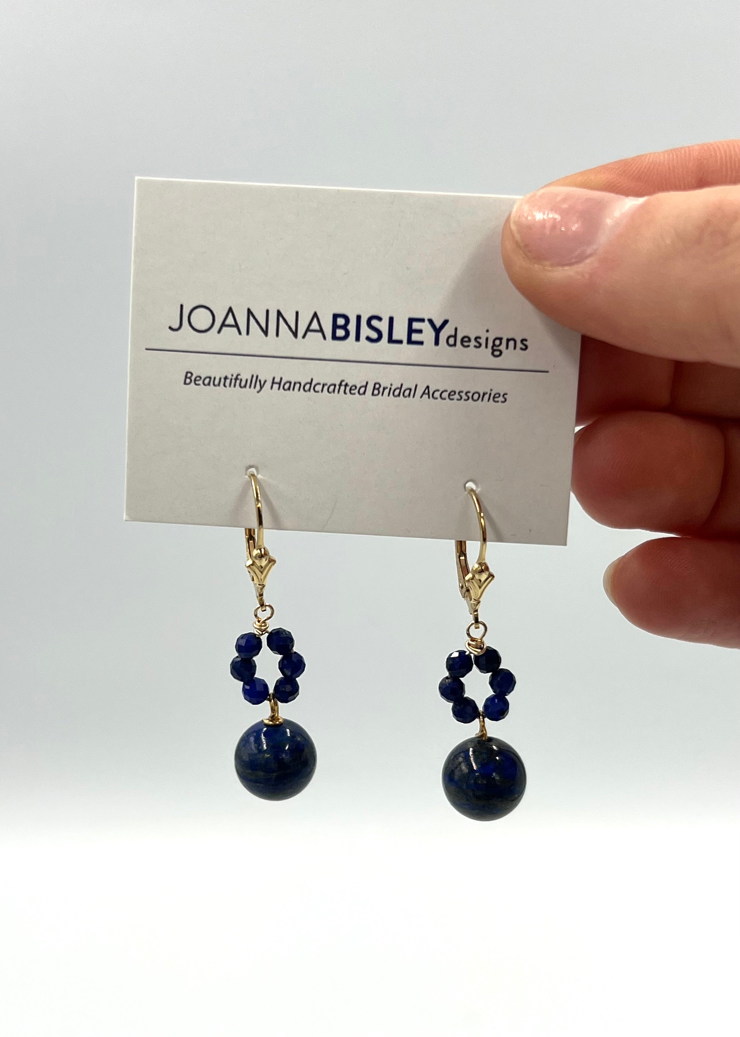 Joanna Bisley Lapis Lazuli 14kt Goldfill Earrings - 0