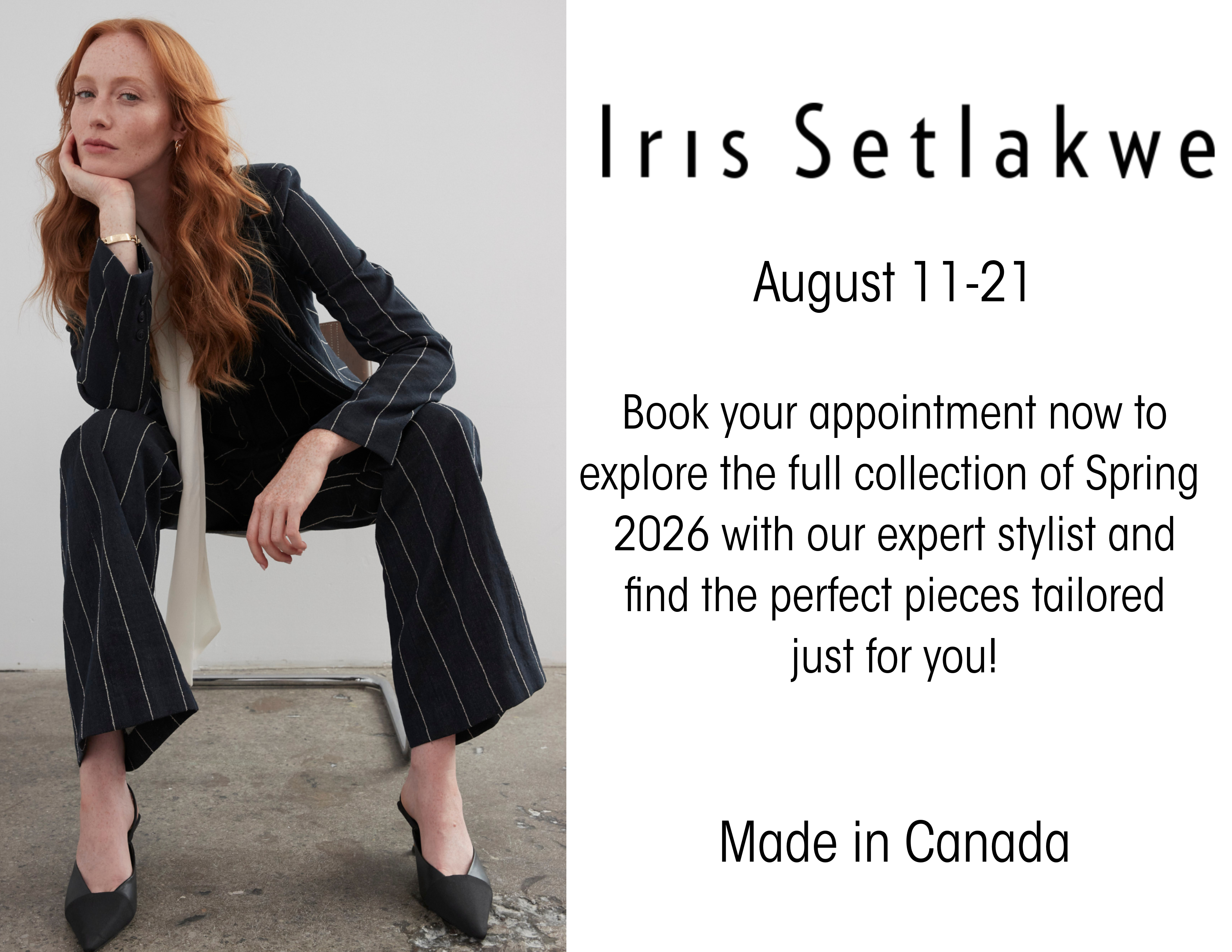 Iris Setlawkwe Pop-Up Trunk Show