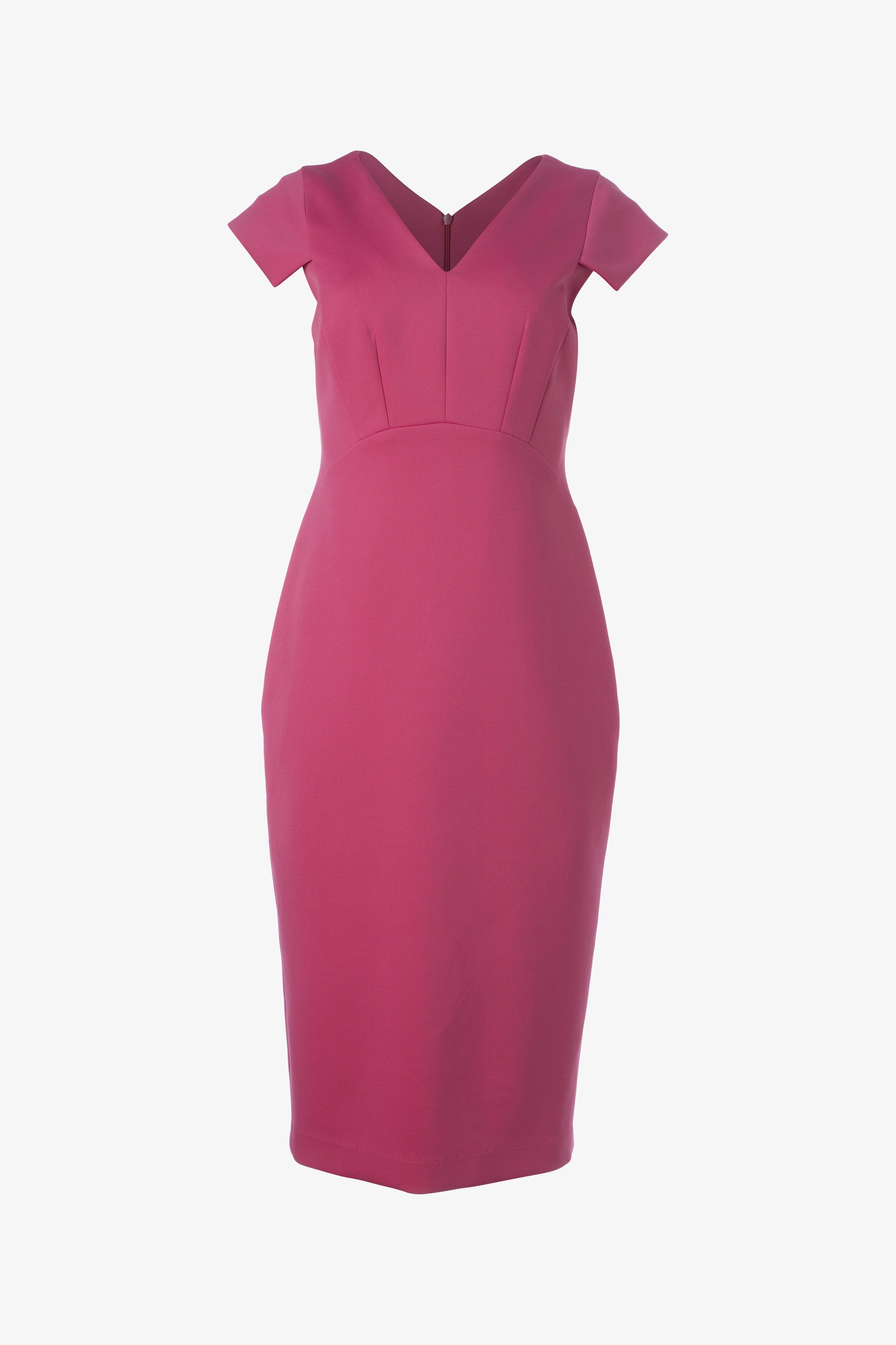 Iris Setlakwe Fitted Dress with Cap Sleeves