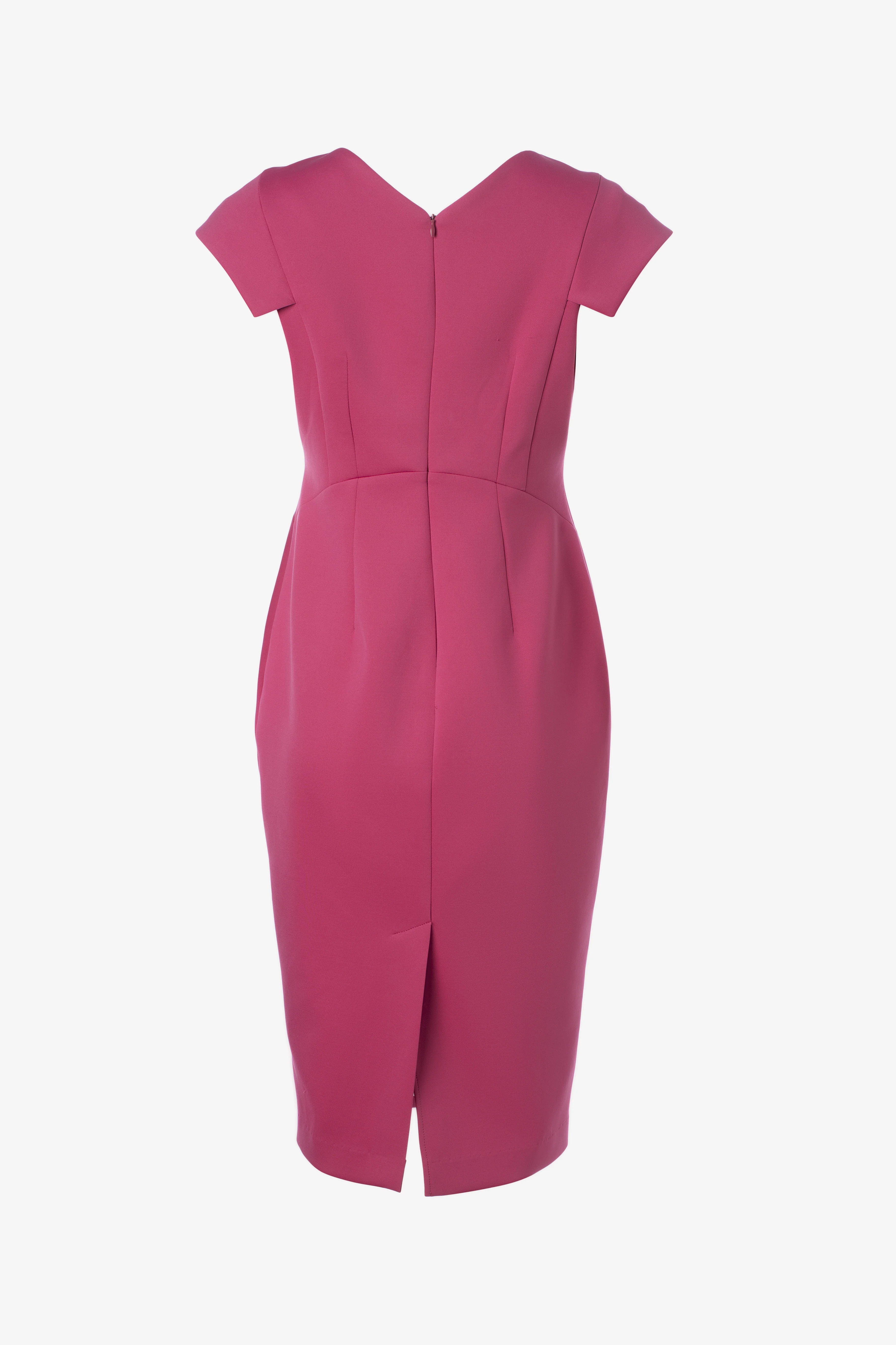 Iris Setlakwe Fitted Dress with Cap Sleeves